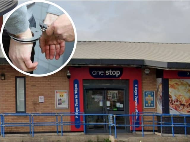 Two men have been jailed for carrying out a knifepoint robbery at the One Stop on Dinmore Avenue.
