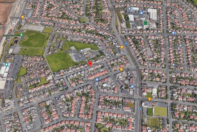 The incidents happened in the Manor Drive area of Cleveleys, near Manor Beach Primary School