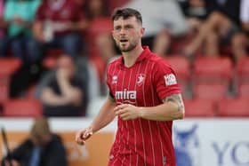 Will Ferry has appeared on Blackpool's transfer radar. Cheltenham Town have offered him a new contract. (Photo by Pete Norton/Getty Images)