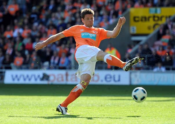 James Beattie played for Blackpool in the 2010/11 Premier League season. The former Seasiders striker now has a role in English football's seventh tier. (Photo by Chris Brunskill/Getty Images)
