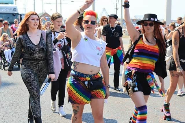 Blackpool Pride Weekend is set to return in June. Photo: A scene from last year's event, by KC Photography