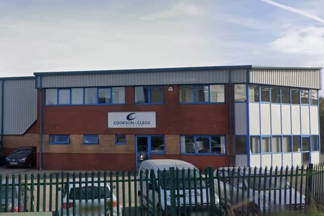 The Cookson & Clegg factory in Blackburn, Lancashire.