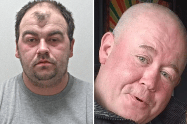 Harry Fowle (left) went to the aid of two women being harassed by a drunk and went too far, Preston Crown Court was told. He punched Anthony Harley (right) and he fell and banged his head. He died a month later in hospital