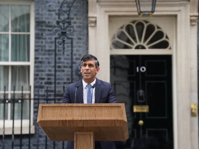 Rishi Sunak has called a General Election for July 4 (Credit: Stefan Rousseau/PA Wire)