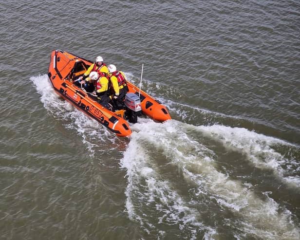 Both Fleetwood RNLI lifeboats were launched to bring a cruising catamaran to safety
