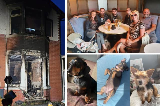 A house fire at the Sandersons' home in Thornton-Cleveleys has sadly resulted in the loss of their three dogs.