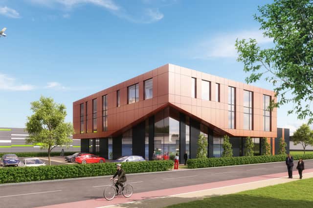  Artist's impressions of the Silicon Sands development (credit Cassidy and Ashton)