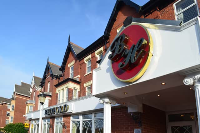 The Bedford Hotel is located right next to the beach.