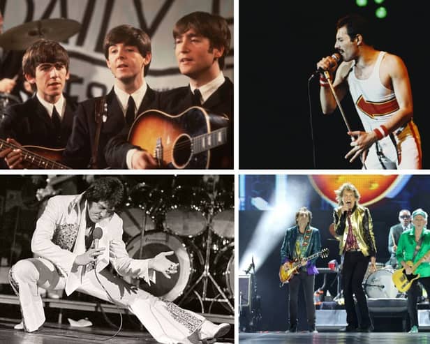 Tribute nights paying homage to The Beathes, Queen, The Rolling Stones and Elvis are coming to Blackpool in the coming months. Credit: Getty