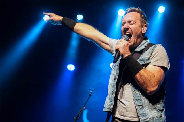 An image from The Sound of Springsteen live.