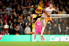 Blackpool exited the 2023/24 Carabao Cup in the second round after losing to Wolves. (Photo by Jack Thomas - WWFC/Wolves via Getty Images)