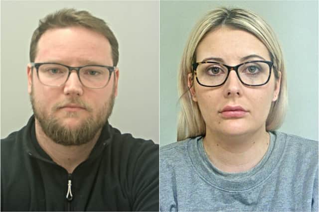 Cameron Lee Hanson and Kirstie Hanson (Credit: Lancashire Police)