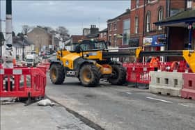 Four-way traffic lights will be in place at the mini-roundabout  in Kirkham town centre from Wednesday, June 12 to Friday, June 21