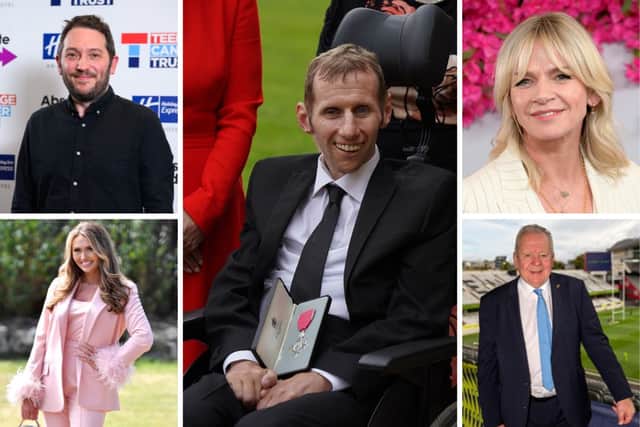 Jon Richardson, Zoe Ball, Sir Bill Beaumont and Charlotte Dawson were amongst those paying tribute to Rob Burrow. Credit: Getty