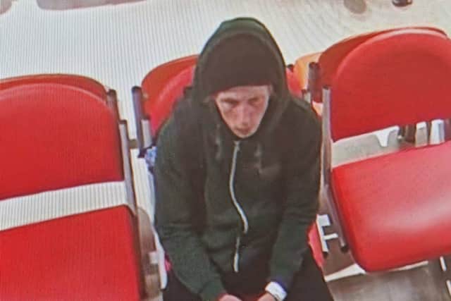 He has links to Blackpool Warrington, Cheshire and may travel to Appleby Horse Fair in Cumbria (Credit: Lancashire Police)