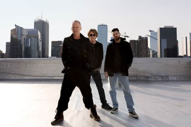 Sting who will be coming off his highly successful STING 3.0 Tour.