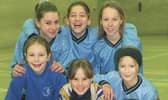 Collegiate High School girls football team who won a tournament to go through to the Lancashire regional round
