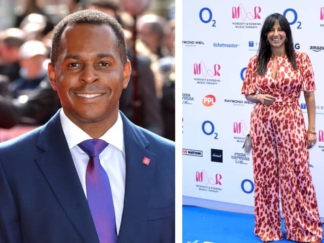 Andi Peters has faced some backlash following a comment he made to Ranvir Singh. Credit: Getty