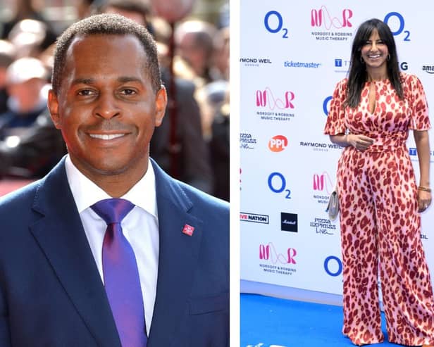 Andi Peters has faced some backlash following a comment he made to Ranvir Singh. Credit: Getty