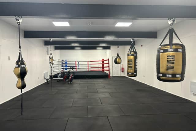 The Elle Greenwood Boxing and Fixtness amenity is shaping up.