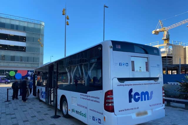 Residents across the Fylde coast can get their COVID-19 spring booster at a mobile vaccination bus (Credit: Blackpool Council)
