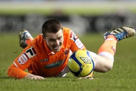 John Fleck had a brief loan spell at Blackpool in 2011/12. He is to train with Blackburn Rovers this summer. (Photo by Scott Heavey/Getty Images)
