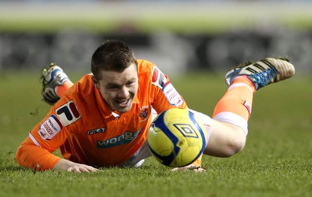John Fleck had a brief loan spell at Blackpool in 2011/12. He is to train with Blackburn Rovers this summer. (Photo by Scott Heavey/Getty Images)