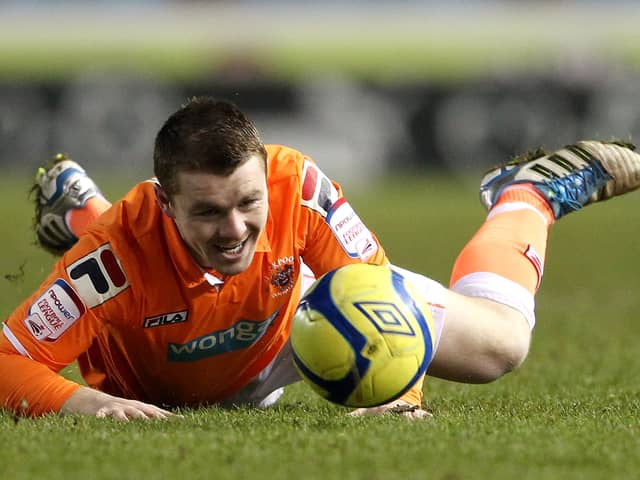 John Fleck had a brief loan spell at Blackpool in 2011/12. He is to train with Blackburn Rovers this summer. (Photo by Scott Heavey/Getty Images)