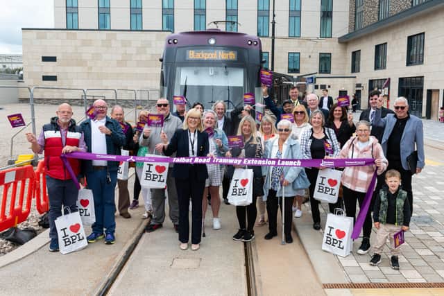 Competition winners were the first passengers