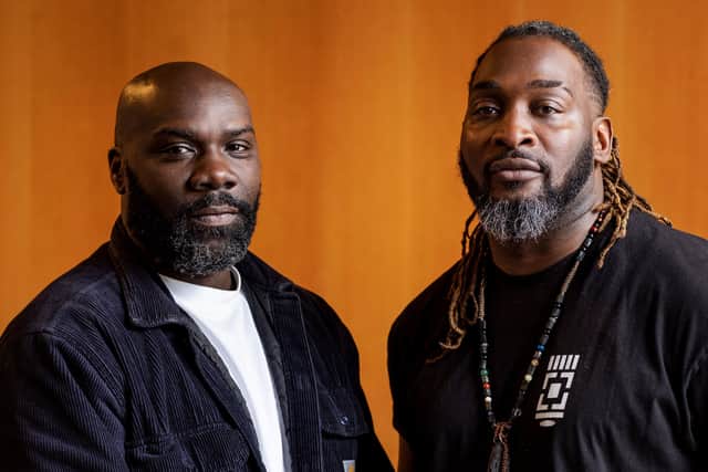 Artistic Directors of Boy Blue - Michael 'Mikey J’ Asante MBE and Kenrick ‘H20’ Sandy MBE