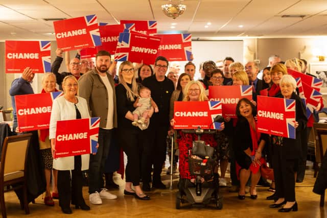 Andy Burnham visited Blackpool on the evening of Labour’s manifesto launch