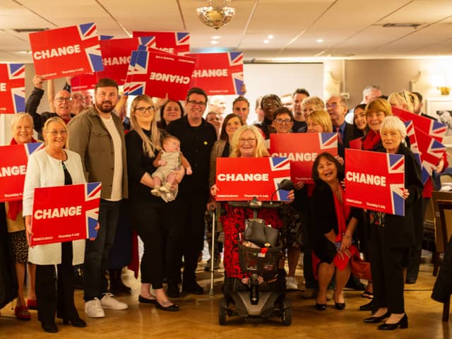 Andy Burnham visited Blackpool on the evening of Labour’s manifesto launch