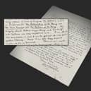 A letter J.R.R Tolkien wrote to 8-year-old boy in Lancashire dated December 28, 1961