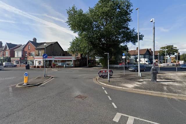 A man in his 80s suffered “serious injuries” after being struck by a van in Bispham (Credit: Google)