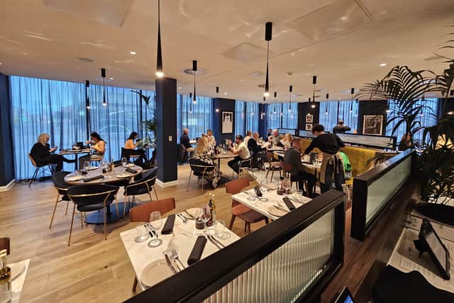 Marco Pierre White’s is located in the brand-new Holiday Inn Hotel on Talbot Road