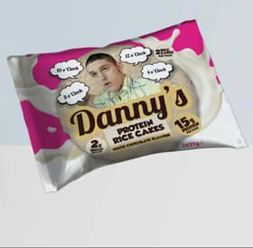 Danny's protein rice cakes - by the Fish and Rice Cakes guy Danny Andrews