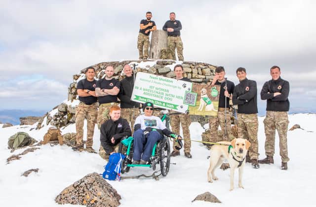 Mary has so far raised more than £10,000 for Dogs For Good - you can donate to Mary's challenge below. 