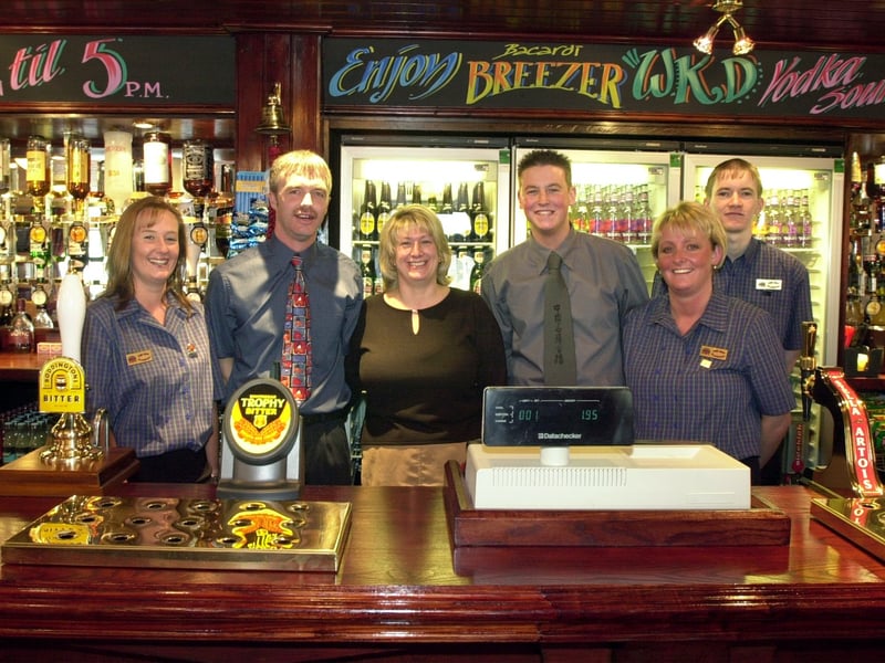 Staff at The Hop Inn