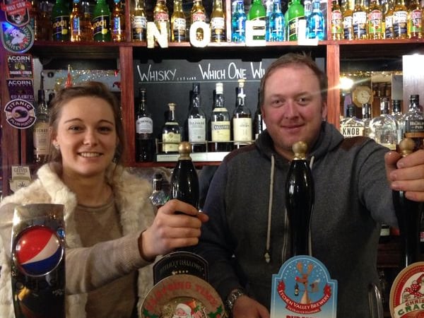 Andrew Daubney at the Pump and Truncheon