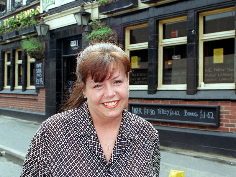 Karen Carney at the Pump and Truncheon, Bonny Street, Blackpool.