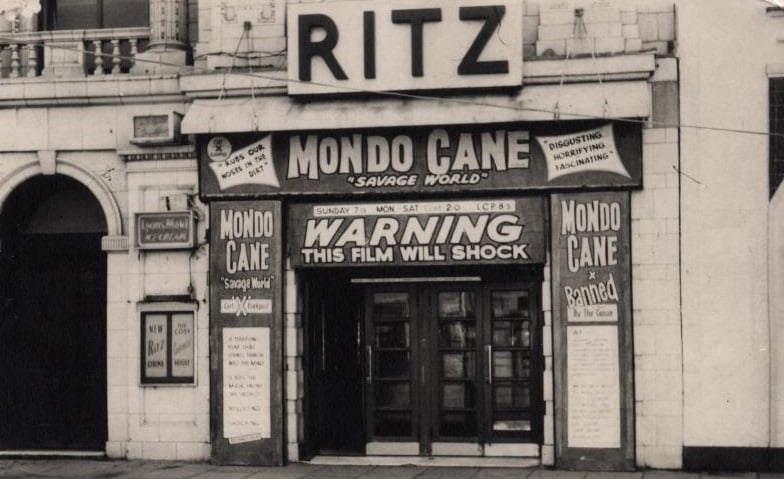 Billing for Mondo Cane ("Savage World") at the Ritz, 1963