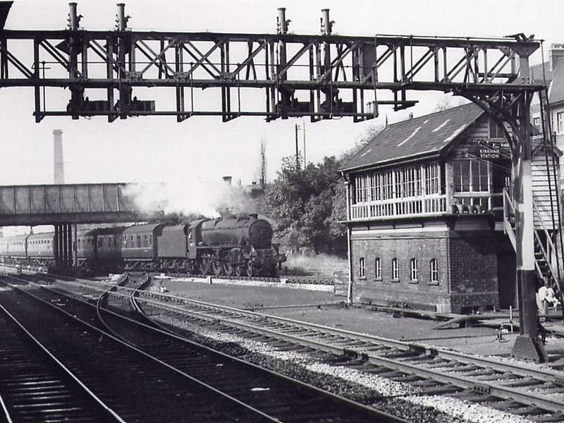 Kirkham's busy junction as the lines from Blackpool North and Fleetwood, Blackpool Central and South Fylde, and Marton all meet