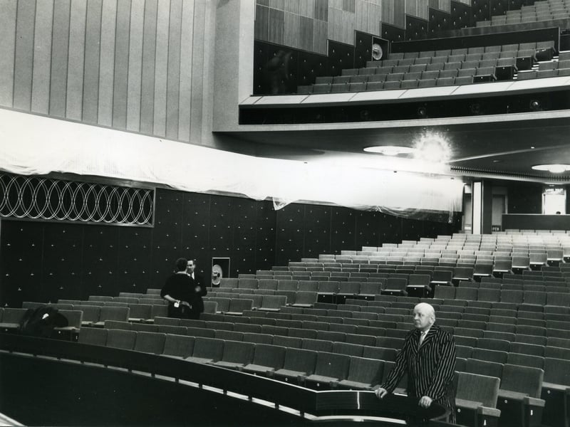 A view of the interior of the new ABC Theatre in Church Street, 1963