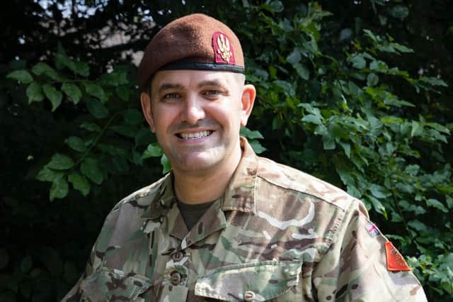 Jordan says the determination of his Blackpool community has inspired him throughout his career in the military and beyond.