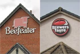 Several Beefeater and and Brewers Fayre restaurants in Lancashire are set to close (Credit: Google)