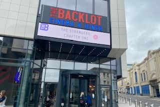 Backlot Cinema Entrance