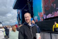 Luke Patrick at Lytham Festival