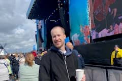 Luke Patrick at Lytham Festival