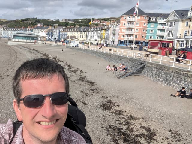 Andrew Cowell travelled 1,000 miles and visited over 80 different towns and cities using £2 bus fares. Credit: Andrew Cowell / SWNS