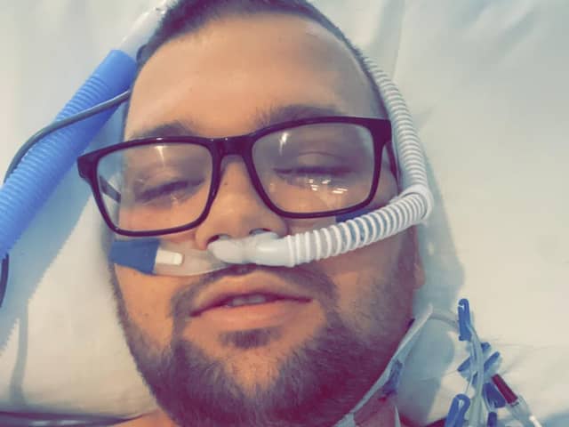 James Johnson in hospital